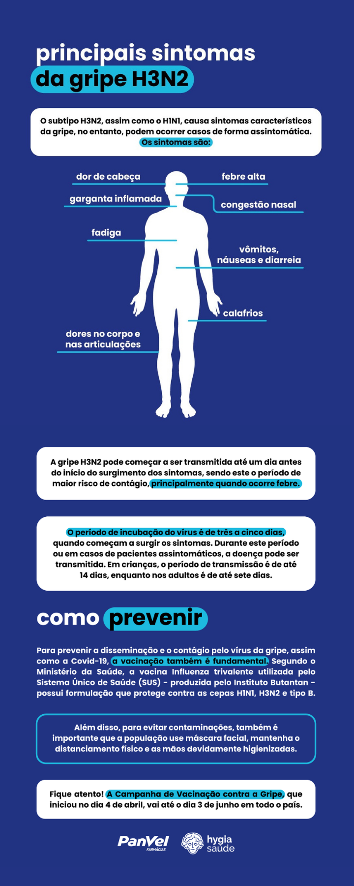 Prevenir-se contra a gripe é fundamental para evitar o aumento de casos da doença; confira o conteúdo completo aqui no link.